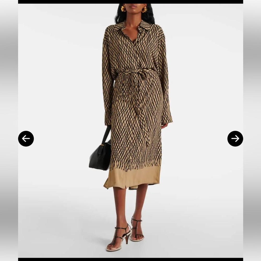 PROENZA SCHOULER  Printed Shirt Dress NEVER USED
